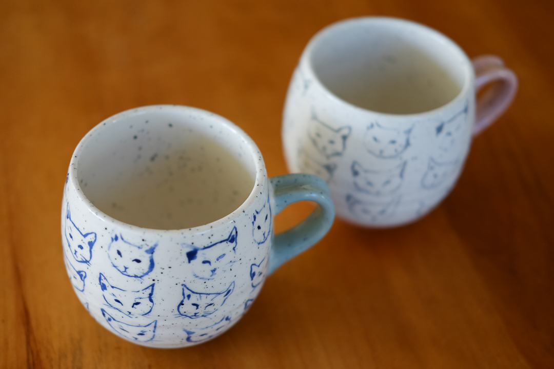 やっと買った♪ 欲しかったアンソロポロジーの猫マグ