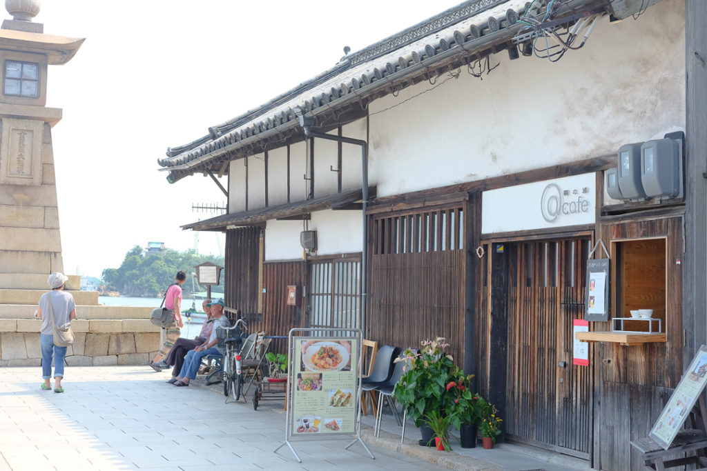 鞆の浦の古民家カフェ