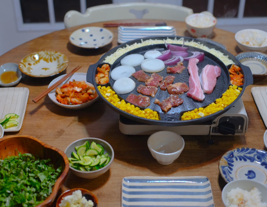 おうちで韓国風焼き肉！