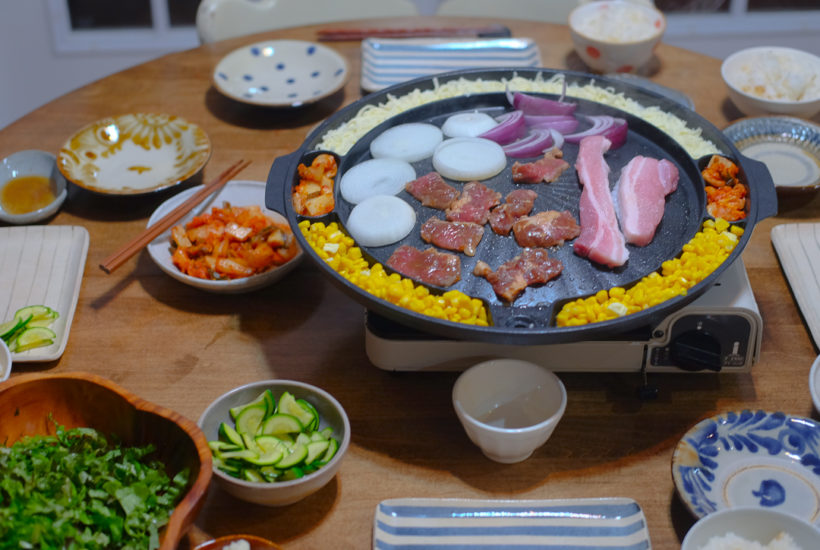 おうちで韓国風焼き肉！