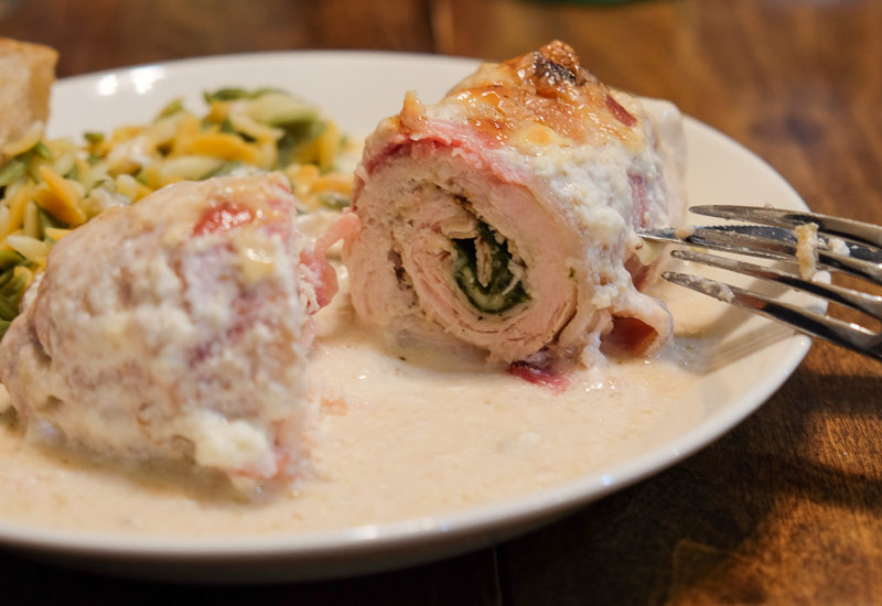 チキンロールディナー