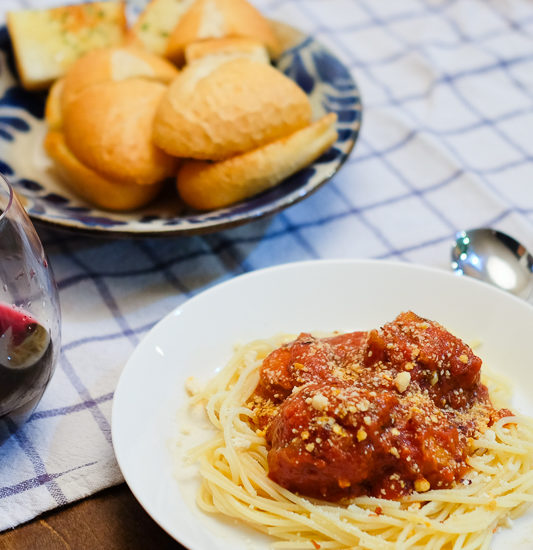 スパゲティミートボール