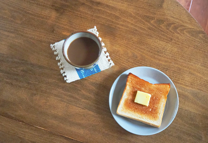 自家製食パンのトースト