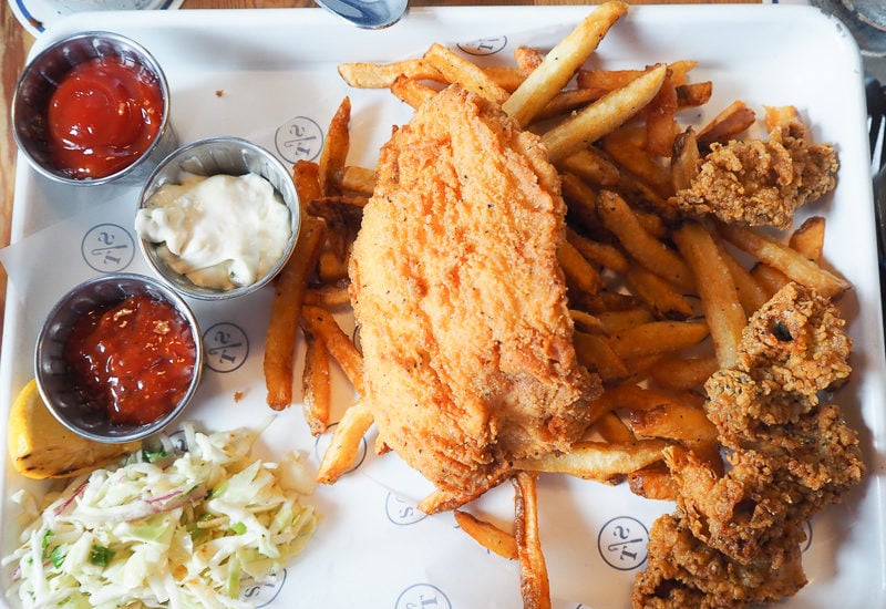 フライドフィッシュ＆オイスター