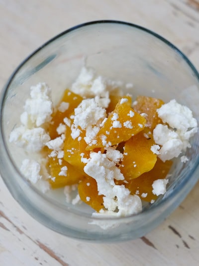 ビーツとゴートチーズのサラダ