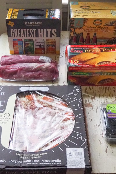 サムズクライブのお買い物