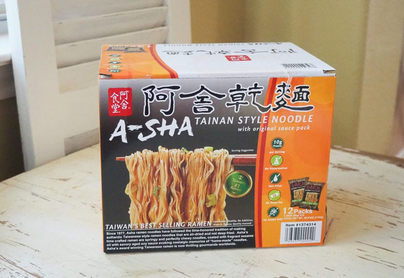 コスコで買える台湾のインスタント麺