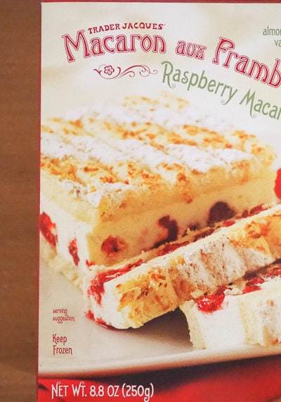 ラズベリーマカロンケーキ