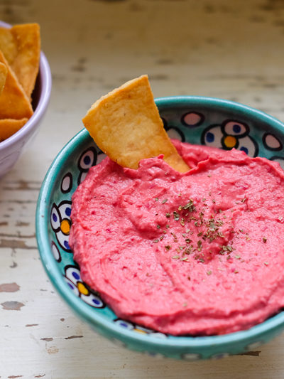 ビーツ入りフムス
